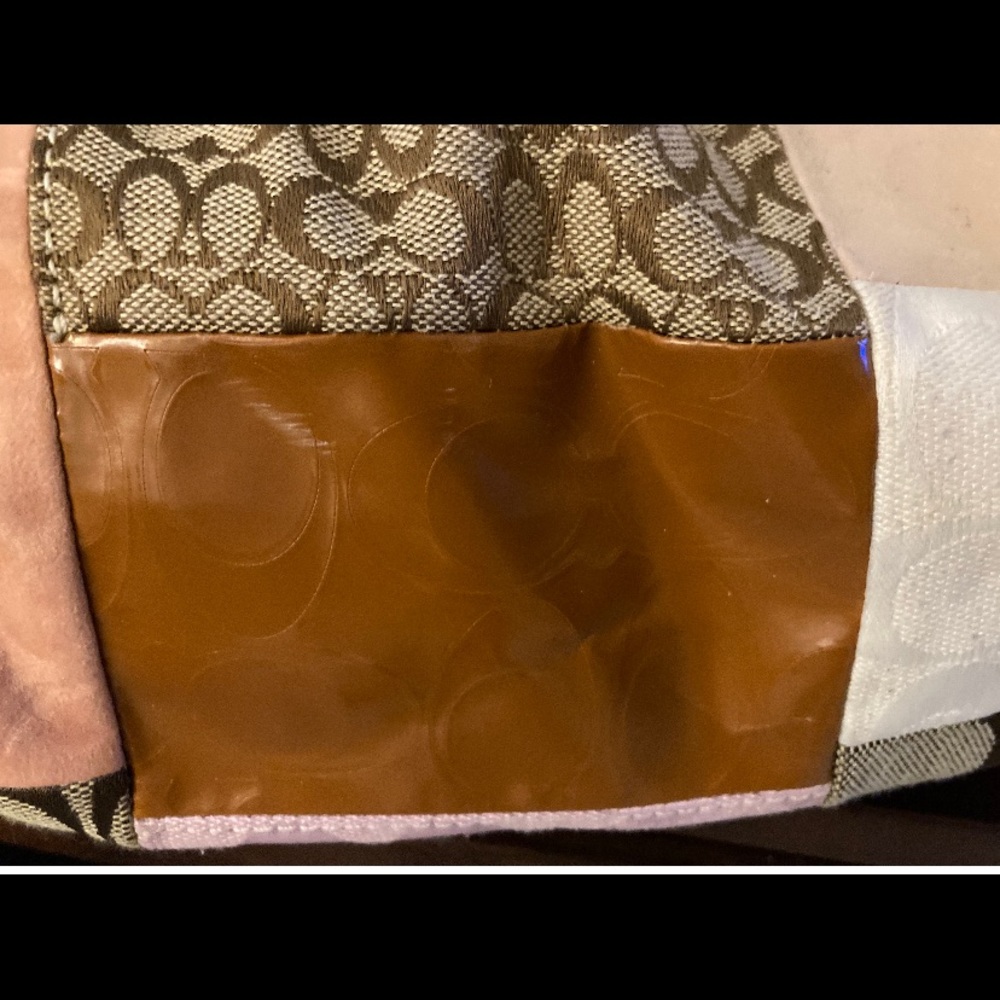 Coach Patchwork Tote - Picture 2 of 2